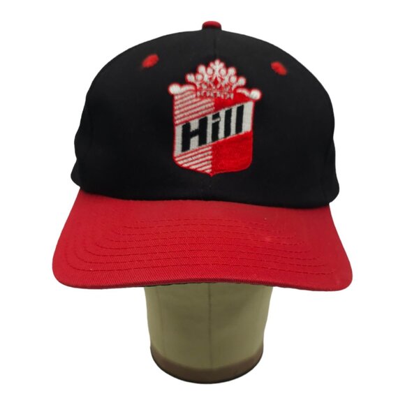 Hill Manufacturing Logo Snapback Cap Vintage Lion Marketing Cotton Trucker - Picture 11 of 15